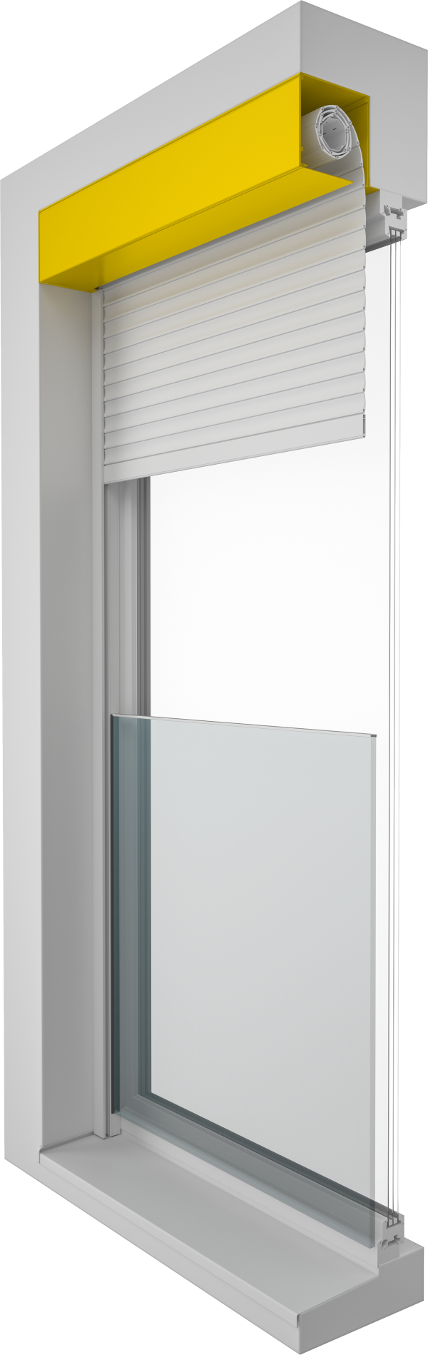 FRONT-MOUNTED ROLLER SHUTTER