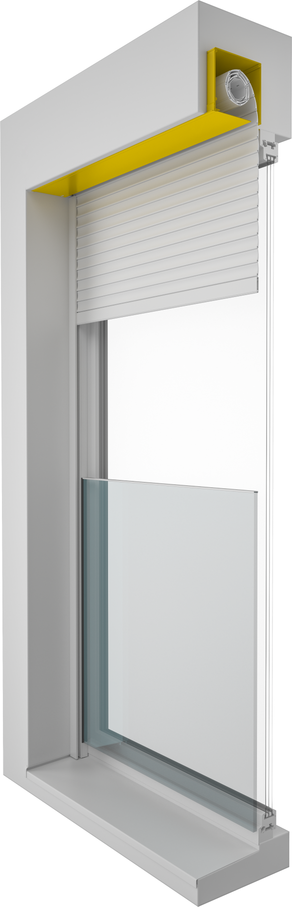 PLASTER BASED ROLLER SHUTTER